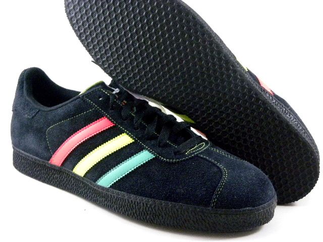 Adidas Gazelle 2 Star Wars Boba Fett Rasta Black Walking Sneakers Men ...