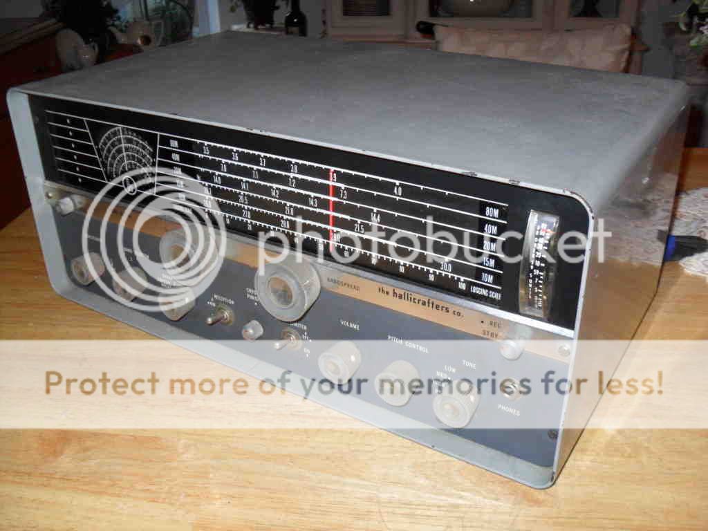 Hallicrafters SX 110 Ham Shortwave Radio Vacuum Tube Communications Receiver