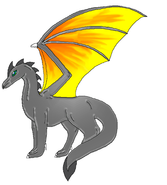 Undead Fire-winged Silver-grey Seliarr