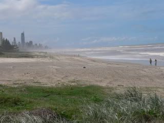 The beach that was closed