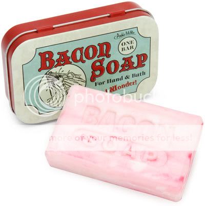 BACON SOAP   One Bar  Gag Gifts Party Favors Beef Jerky  