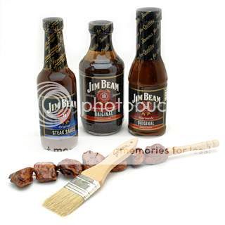   Sauce Gift Set Whiskey Bourbon BBQ Barbecue Sauce Steak Sauce