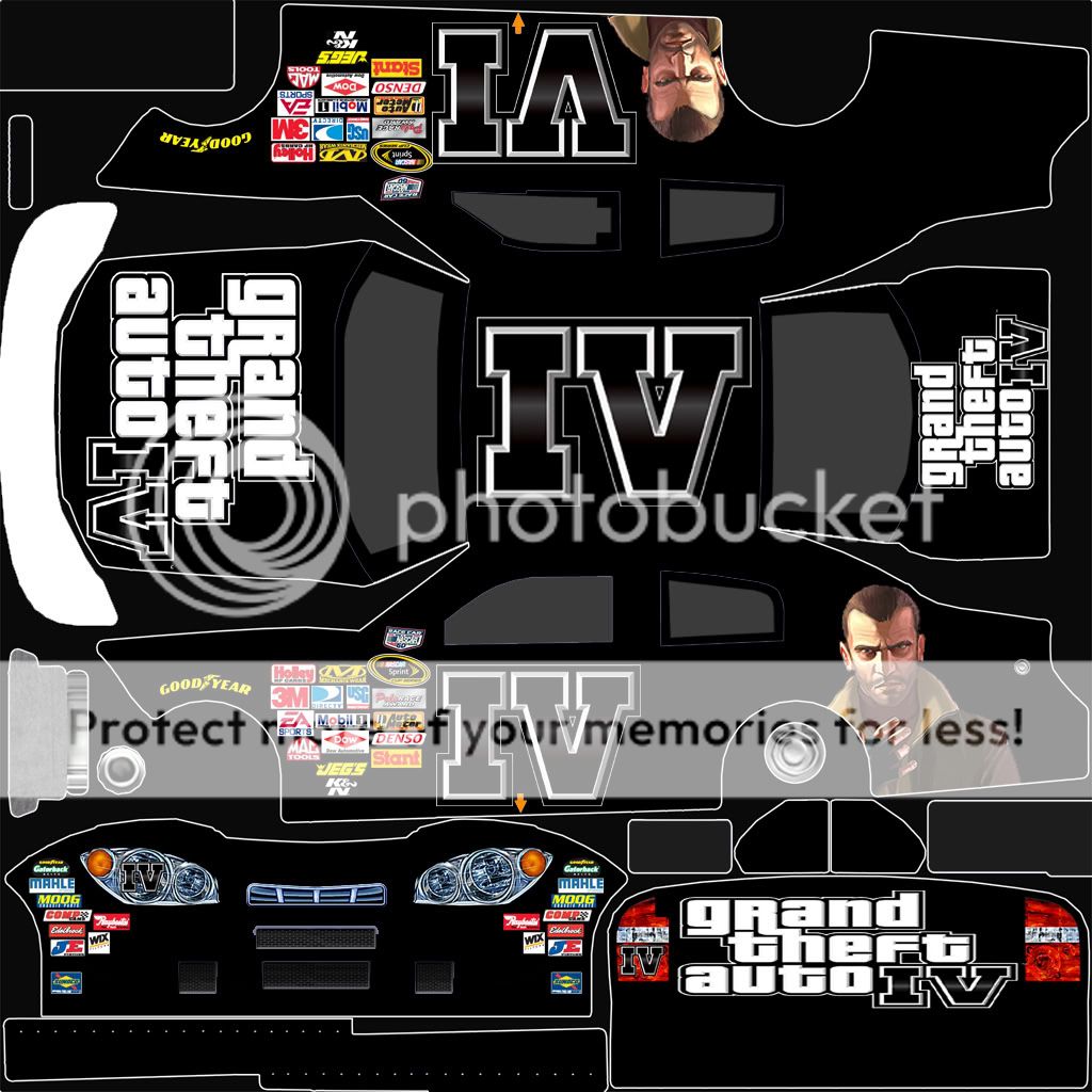 Nascar 09 ford template #8