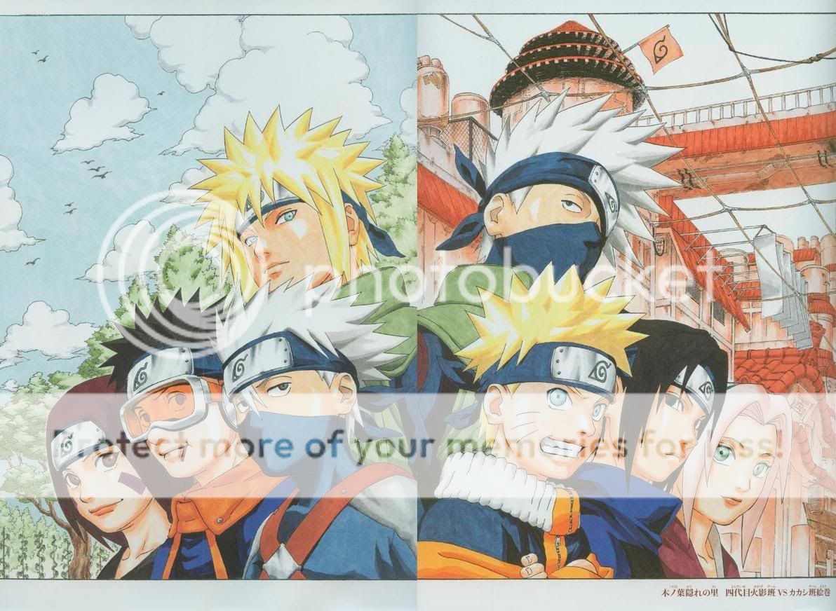 Team of Minato Narutoartbook-poster1