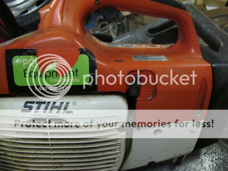 STIHL TS400 TS 400 CONCRETE CUT OFF SAW GAS CUTOFF  