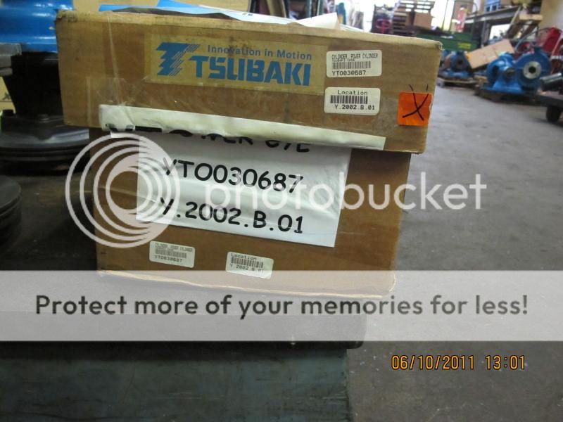 TSUBAKI POWER CYLINDER LINEAR ACTUATOR LPGA300LK3VL  