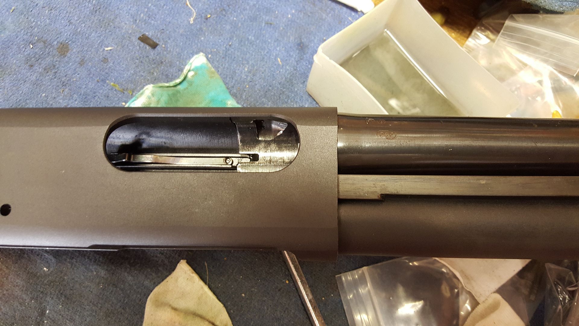 Remington Police 870 parts kit rebuild project from APEX gun parts ...