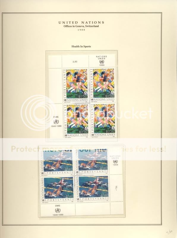 1969 1998 Huge Geneva Inscription Blk Collection (MNH)  