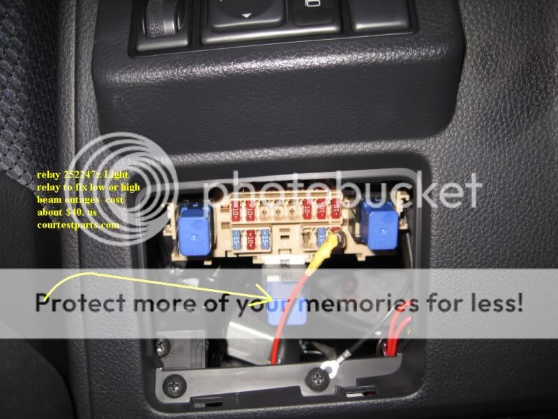 Only one light works in low beam mode - Nissan Forum ... 2010 nissan versa fuse diagram 