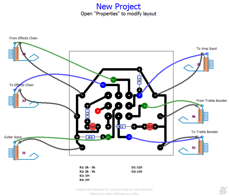 A/B with dual effects loop