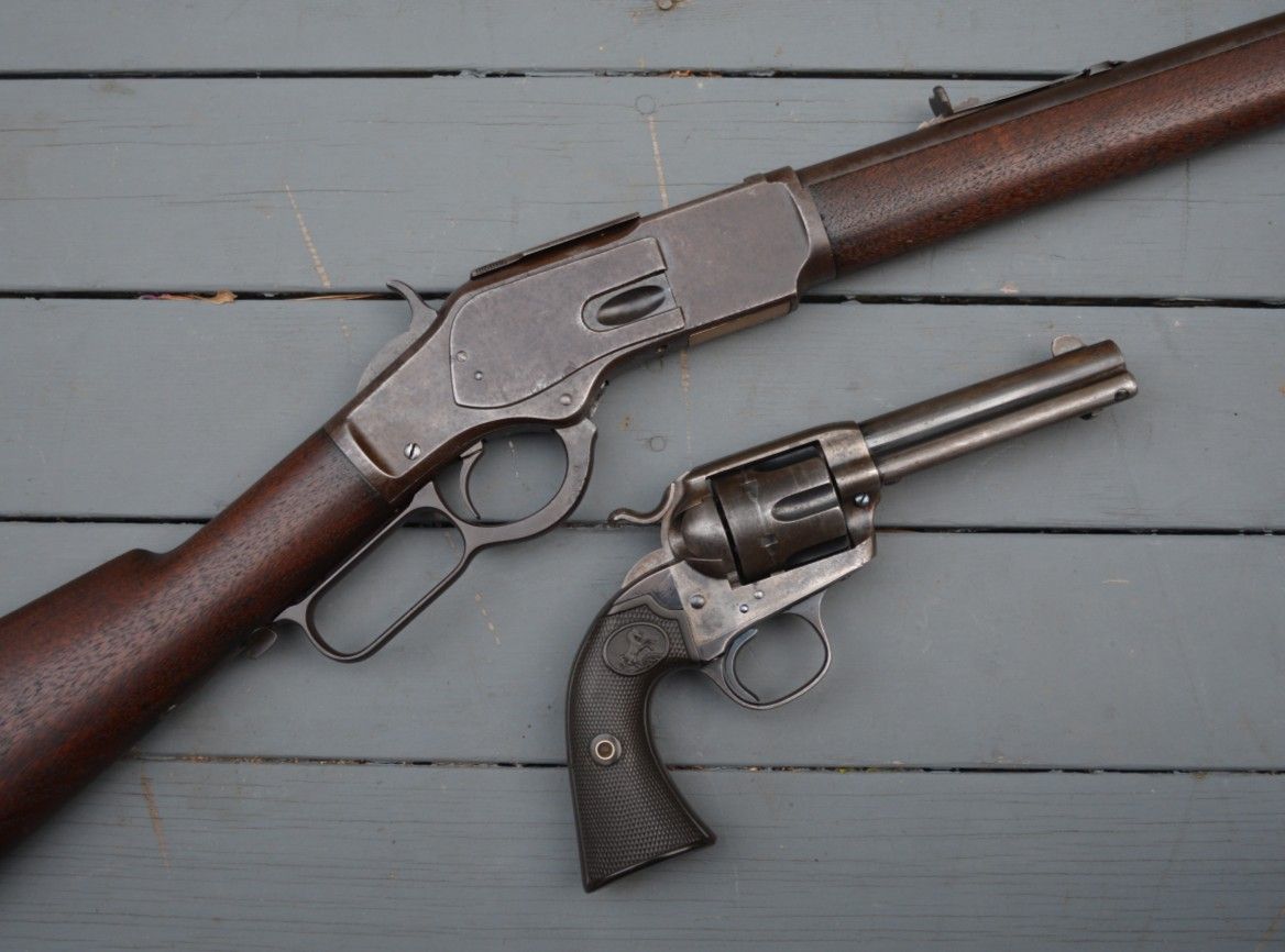 Winchester%20Model%201873%20and%20Colt%2