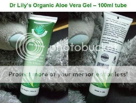 *OPEN* Dr Lily's Aloe Vera Gel DrLily100ml