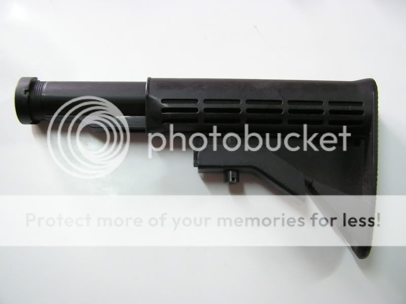 m4 retractable stock with tube P1010033