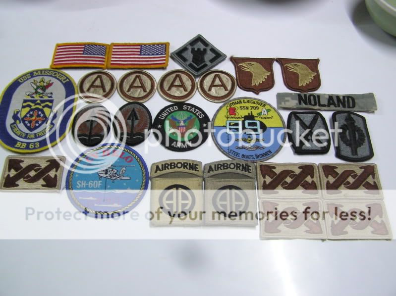 assorted usgi patches for sale P1010057-3