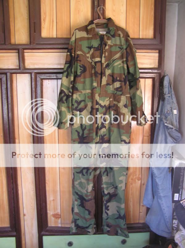 bargain usgi woodland cover alls P1010090