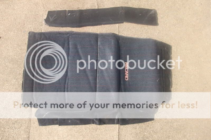 FS: Complete Recaro Seat Replacement Fabric or use as pattern for Jetta ...