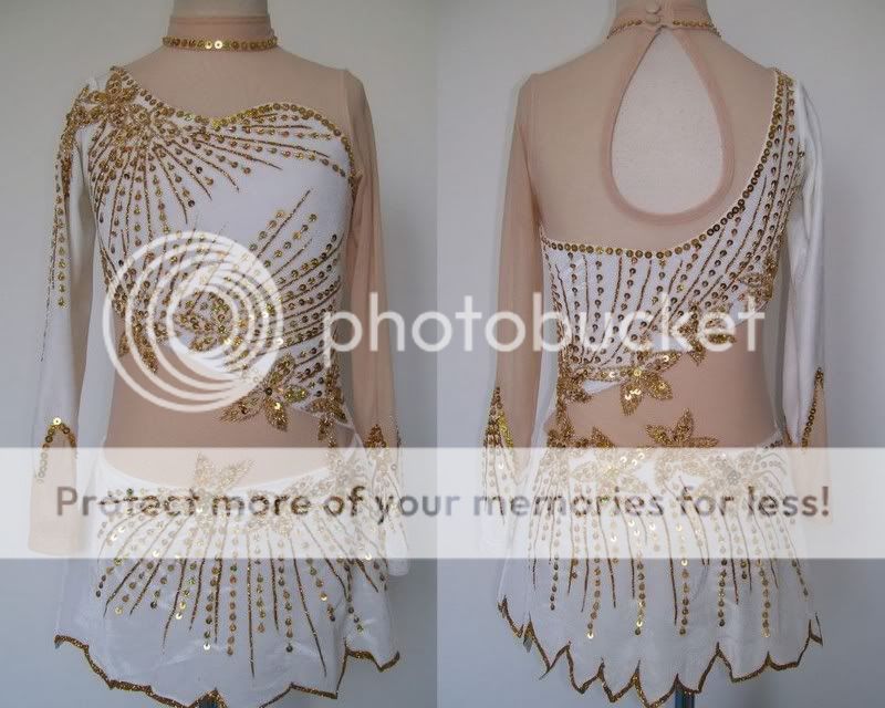   Ice Figure skating dress/Rhythmic/leotard Baton Twirling Made to Fit