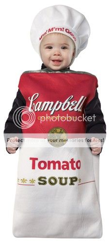 Halloween Baby Costumes Ketchup Campbell's Soup or Tootsie Roll 3 9 Months