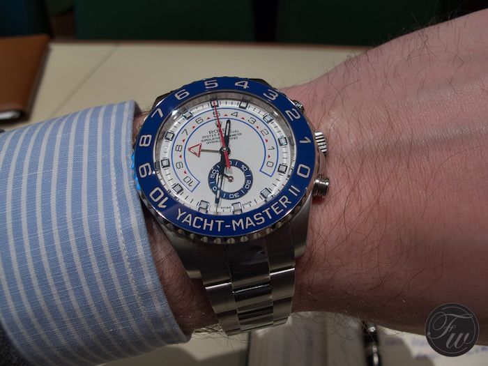 Baselworld 2013 - Stainless Steel Rolex Yacht-Master II Reference 116680