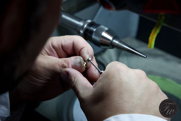 Finishing watches at Bunter