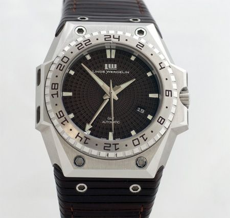 Linde Werdelin 3-Timer Brown Dial