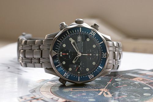 The Chuck Maddox Homage Watch : Omega Seamaster Pro Chrono Diver Titanium