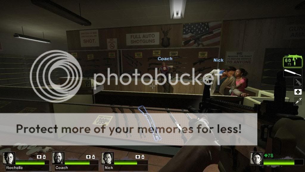Left 4 dead 2 Screenshots- Gore/zombies etc - don't look if offended! Gunstore
