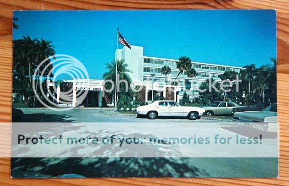 1960s Bradenton Manor Bradenton Florida FL Vintage PC