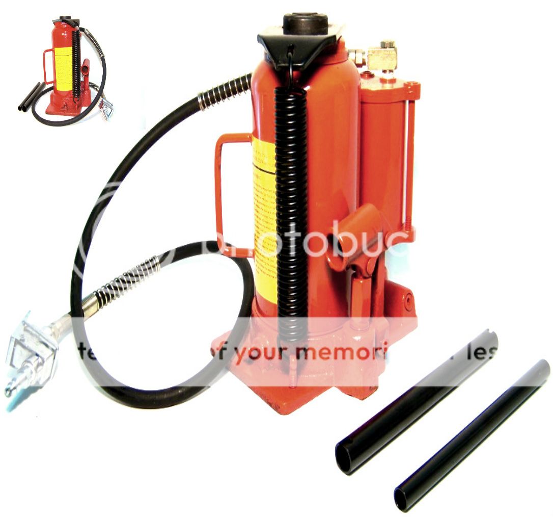 40,000lb Air and Hydraulic Bottle Jack 20 ton Heavy Duty Truck Repair