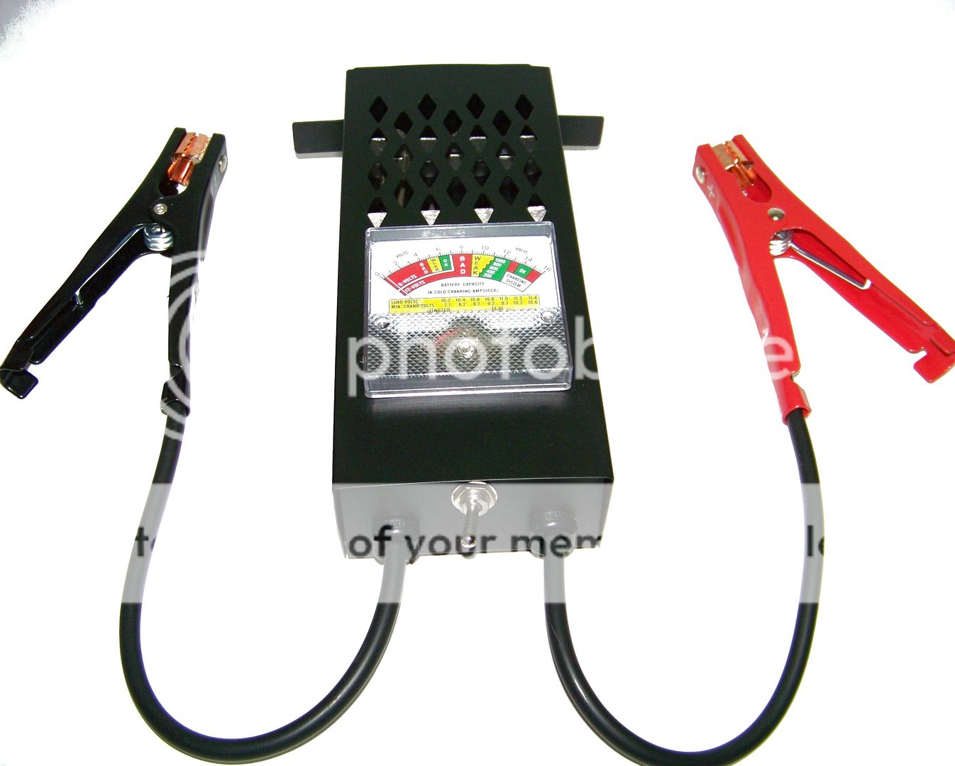 Battery Load Tester Charger 6V 12V Load charging Tester 100 AMP 6 12