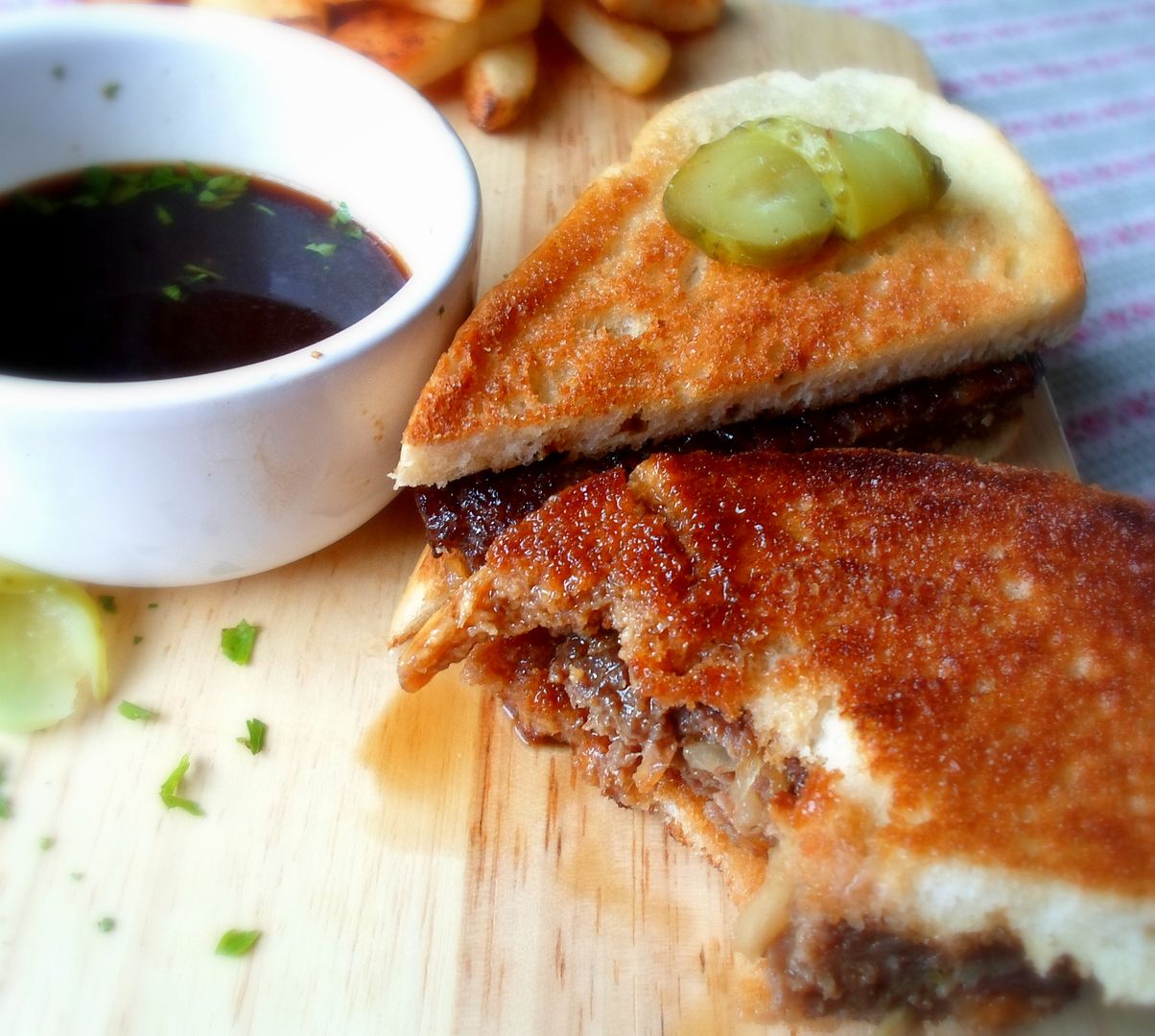 French Dip Burgers