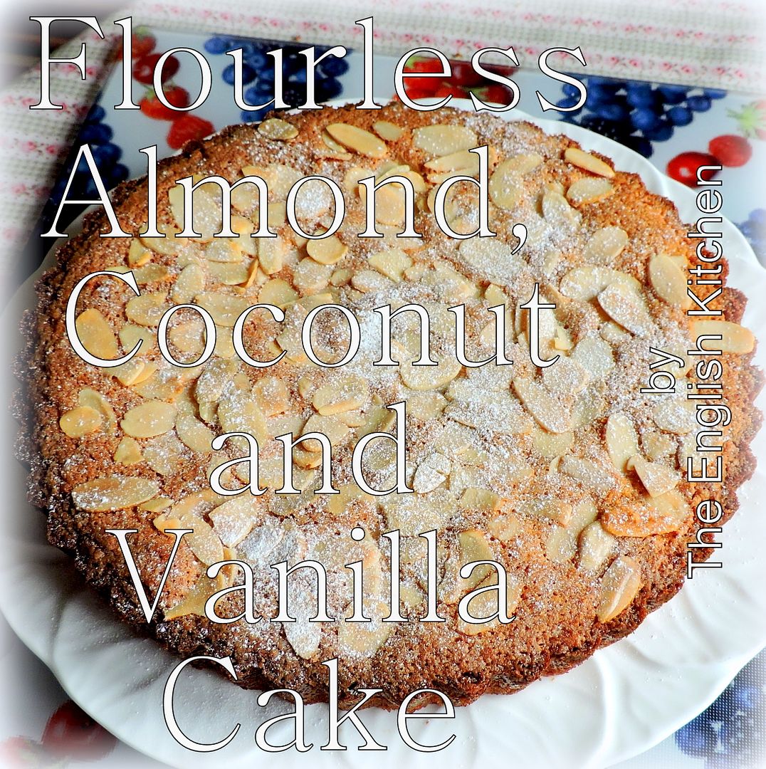 Flourless Almond, Coconut and Vanilla Cake