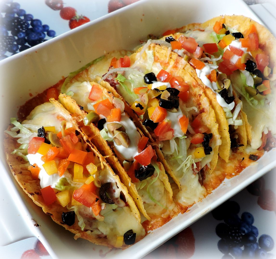 Oven-Baked Spicy Chicken Tacos