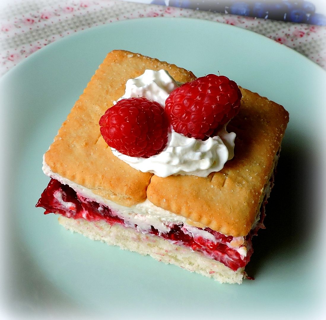 Raspberry Dessert Cake