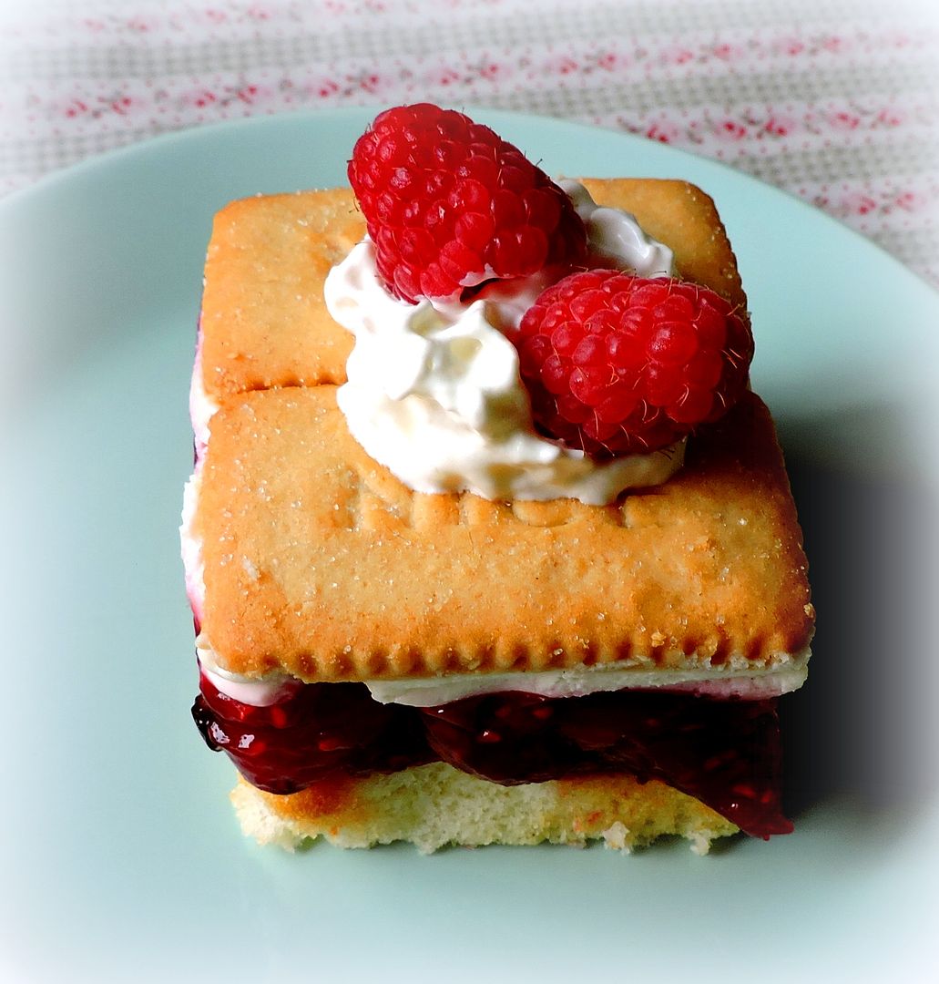 Raspberry Dessert Cake