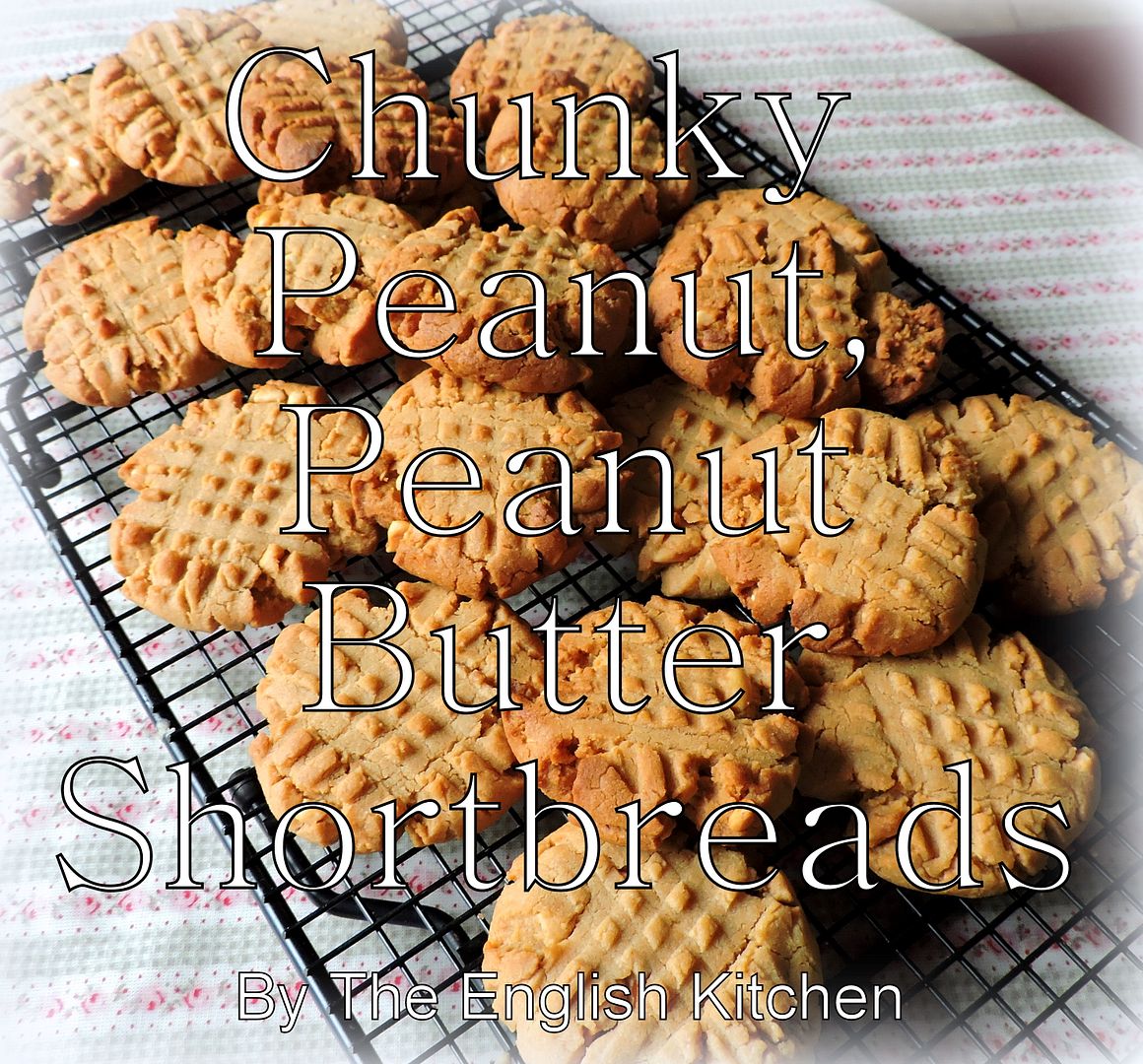 Peanut Butter Shortbread Biscuits