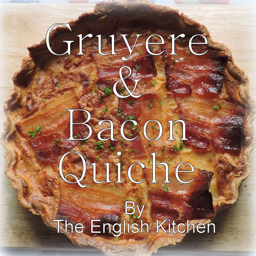 Gruyere and Bacon Quiche