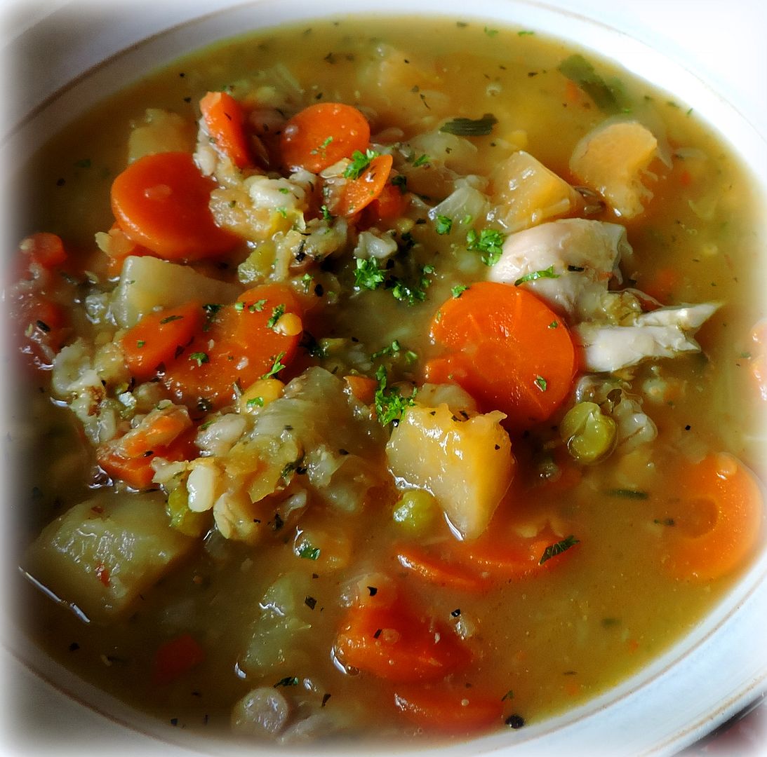 The English Kitchen: Tasty Chicken and Vegetable Soup