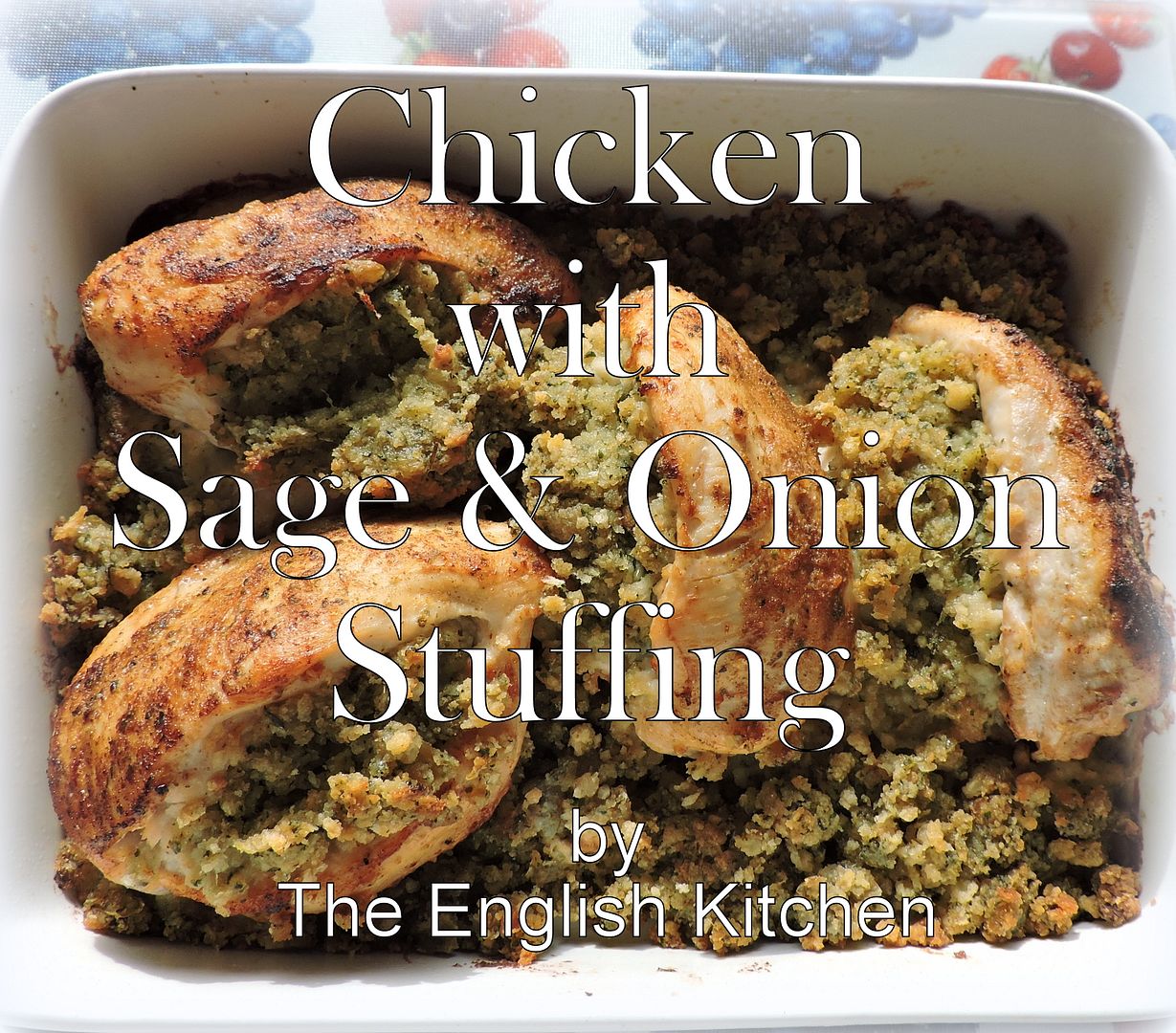 Chicken Breasts with Sage & Onion Stuffing