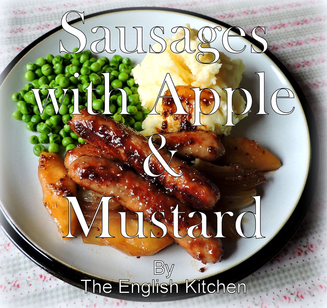 Sausages with Mustard and Apple