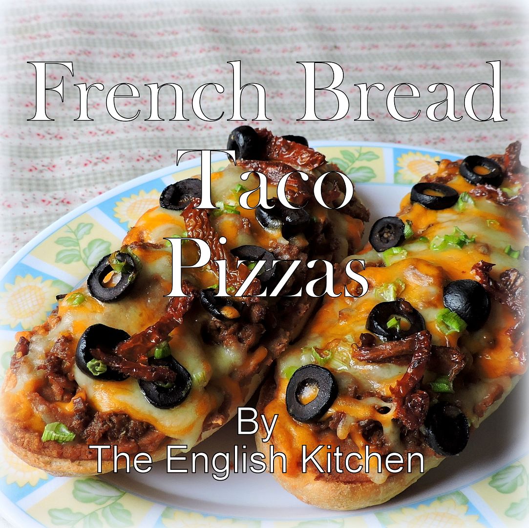 French Bread Taco Pizzas