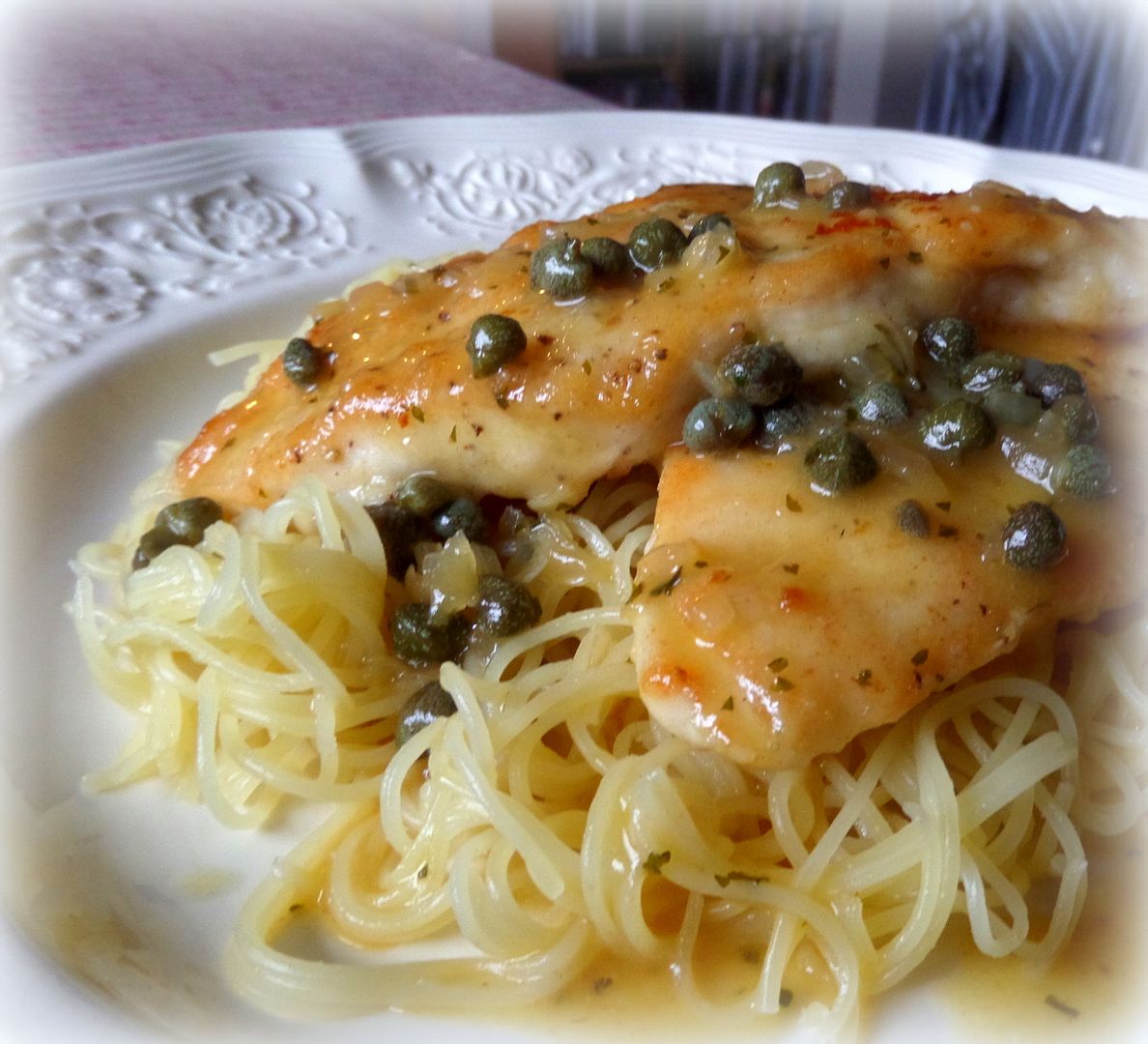 Chicken Filets with Lemon and Capers