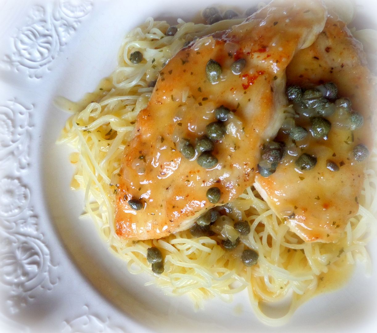 Chicken Filets with Lemon and Capers