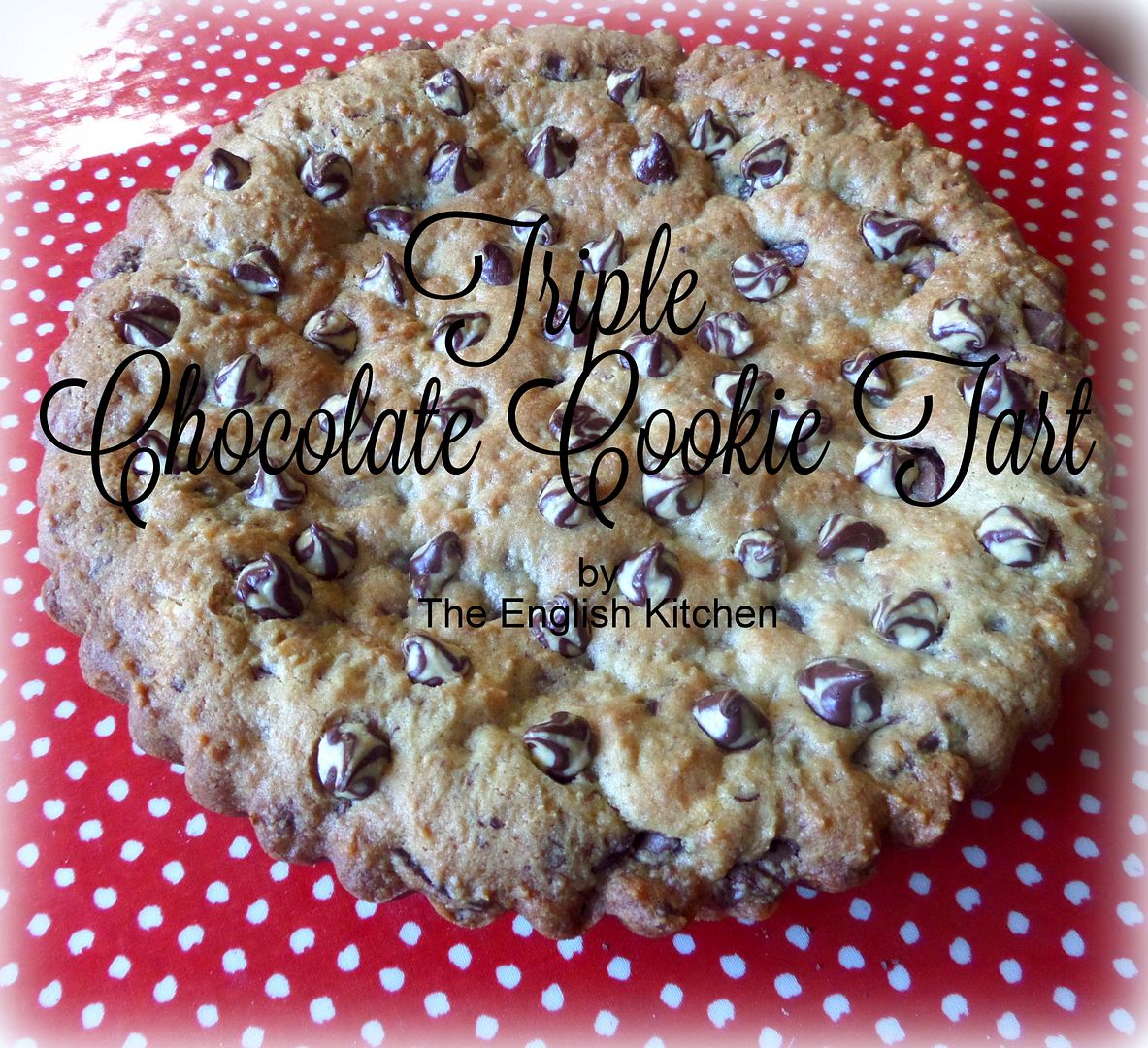 Triple Chocolate Cookie Tart