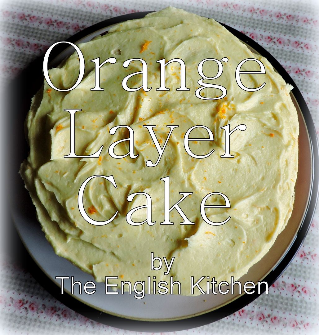 Orange Layer Cake