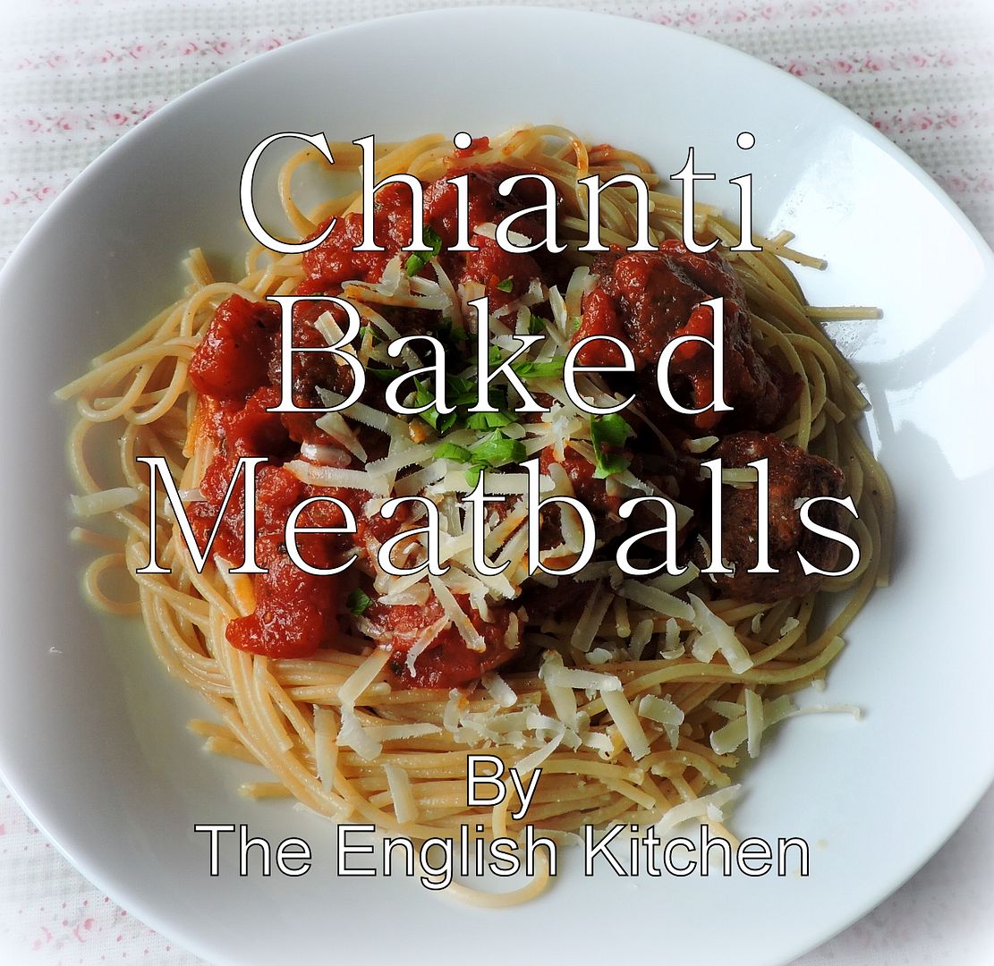 Chianti Baked Meatballs | The English Kitchen