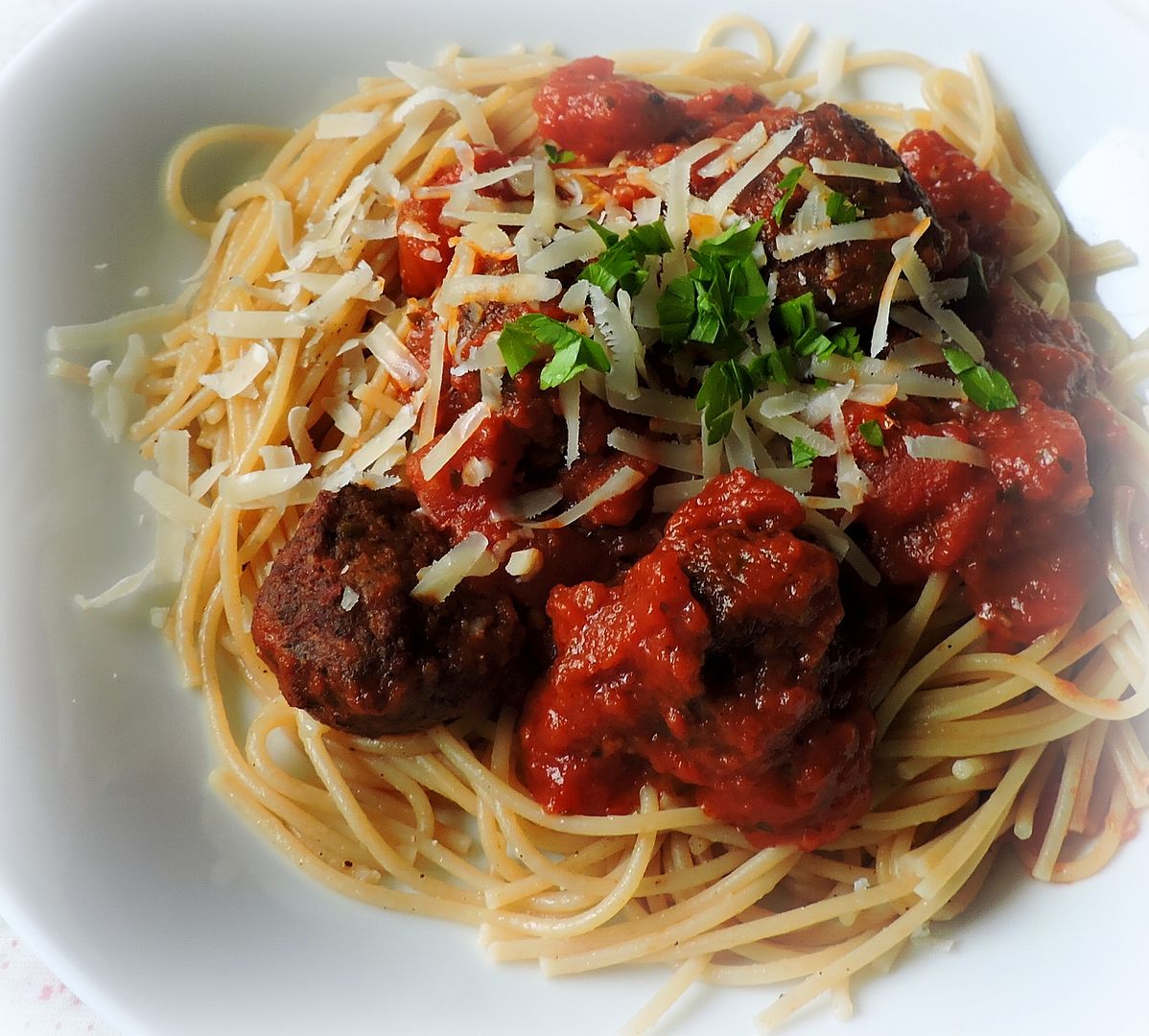 Chianti Baked Meatballs | The English Kitchen