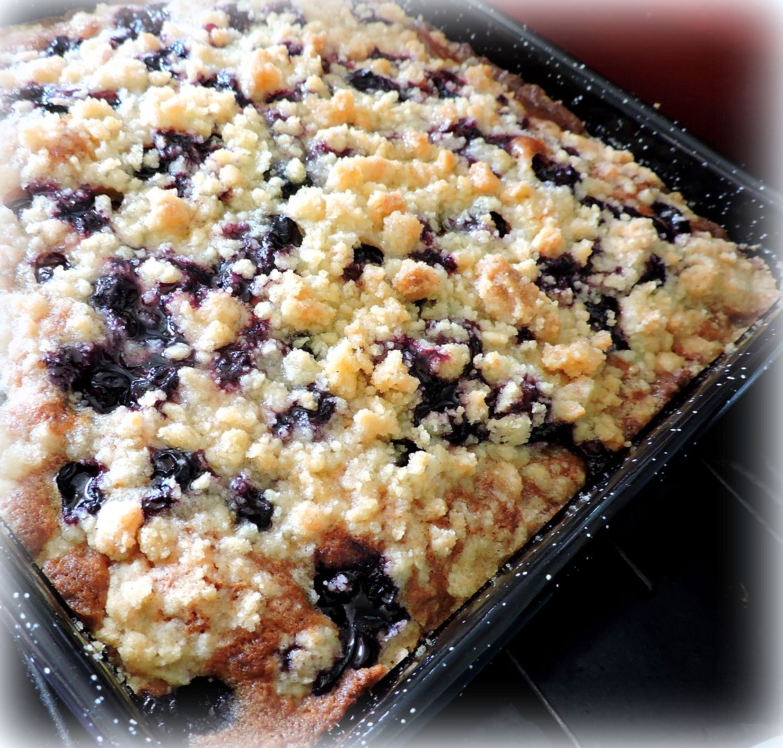 Lemon Blueberry Buckle