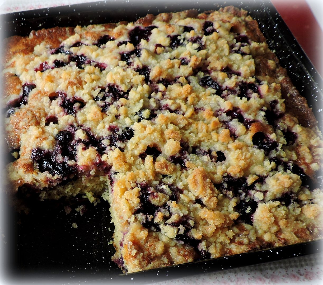 Lemon Blueberry Buckle