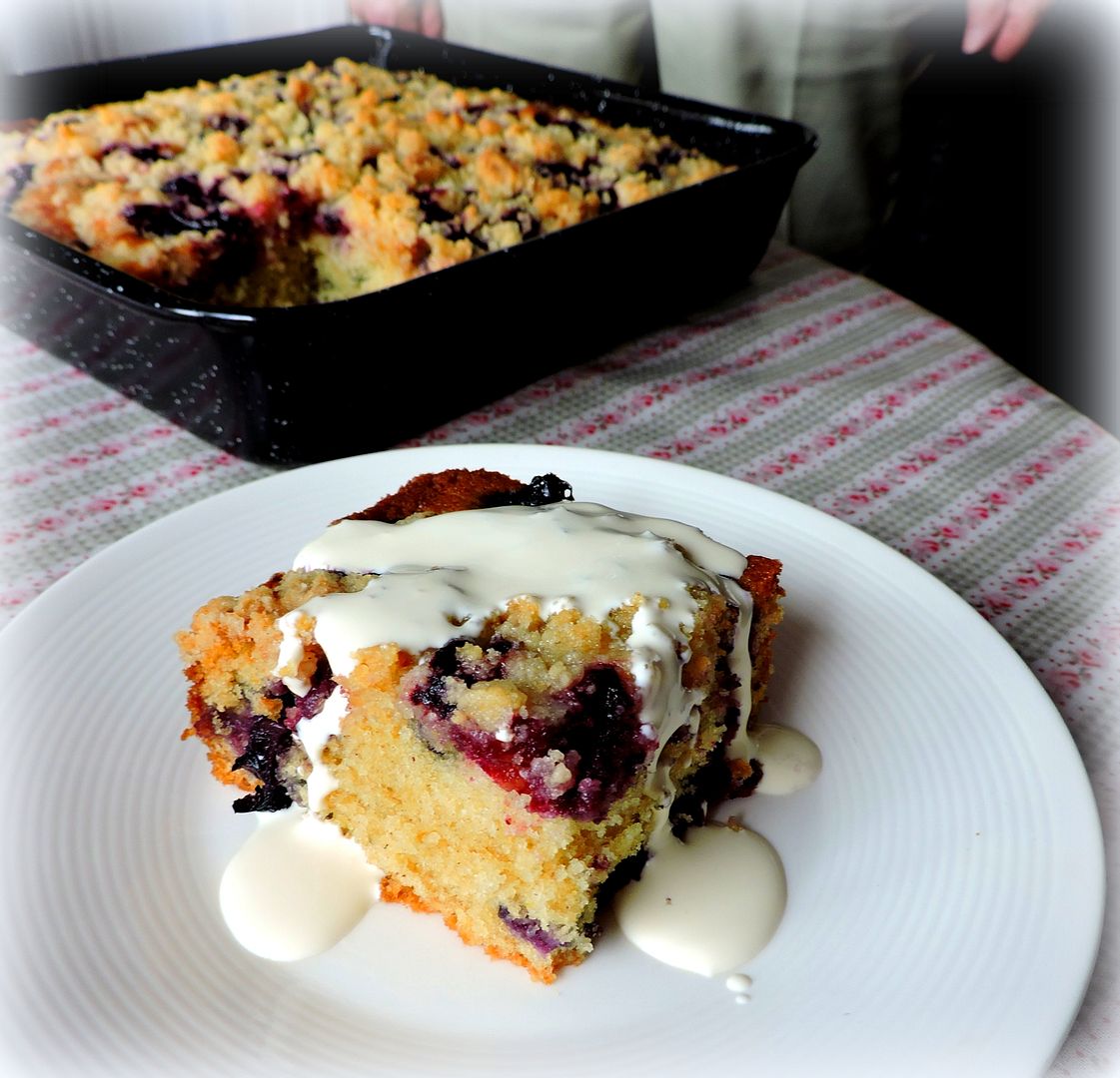 Lemon Blueberry Buckle